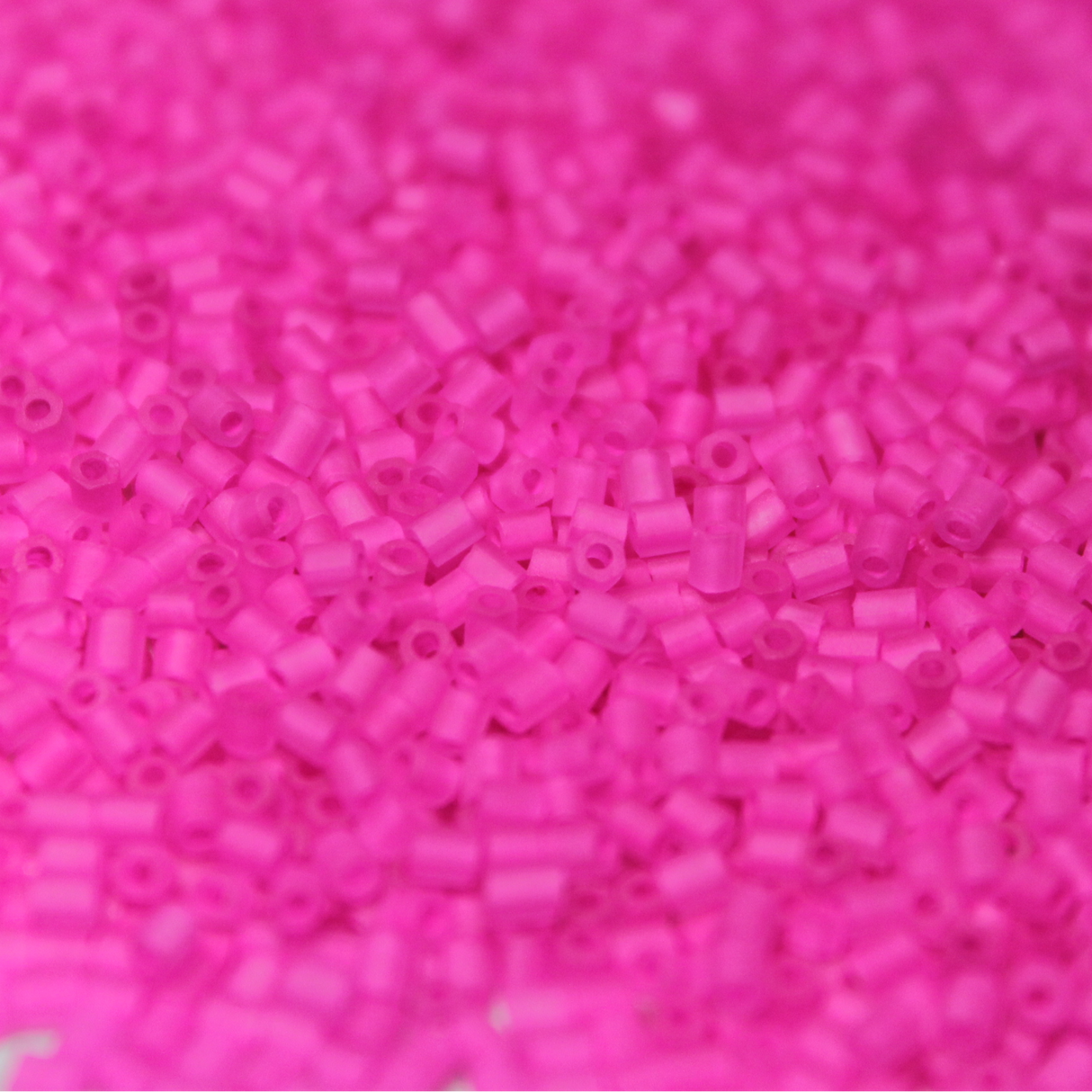 Frosted Neon Radical Raspberry ~ 11/0 HEX F209D