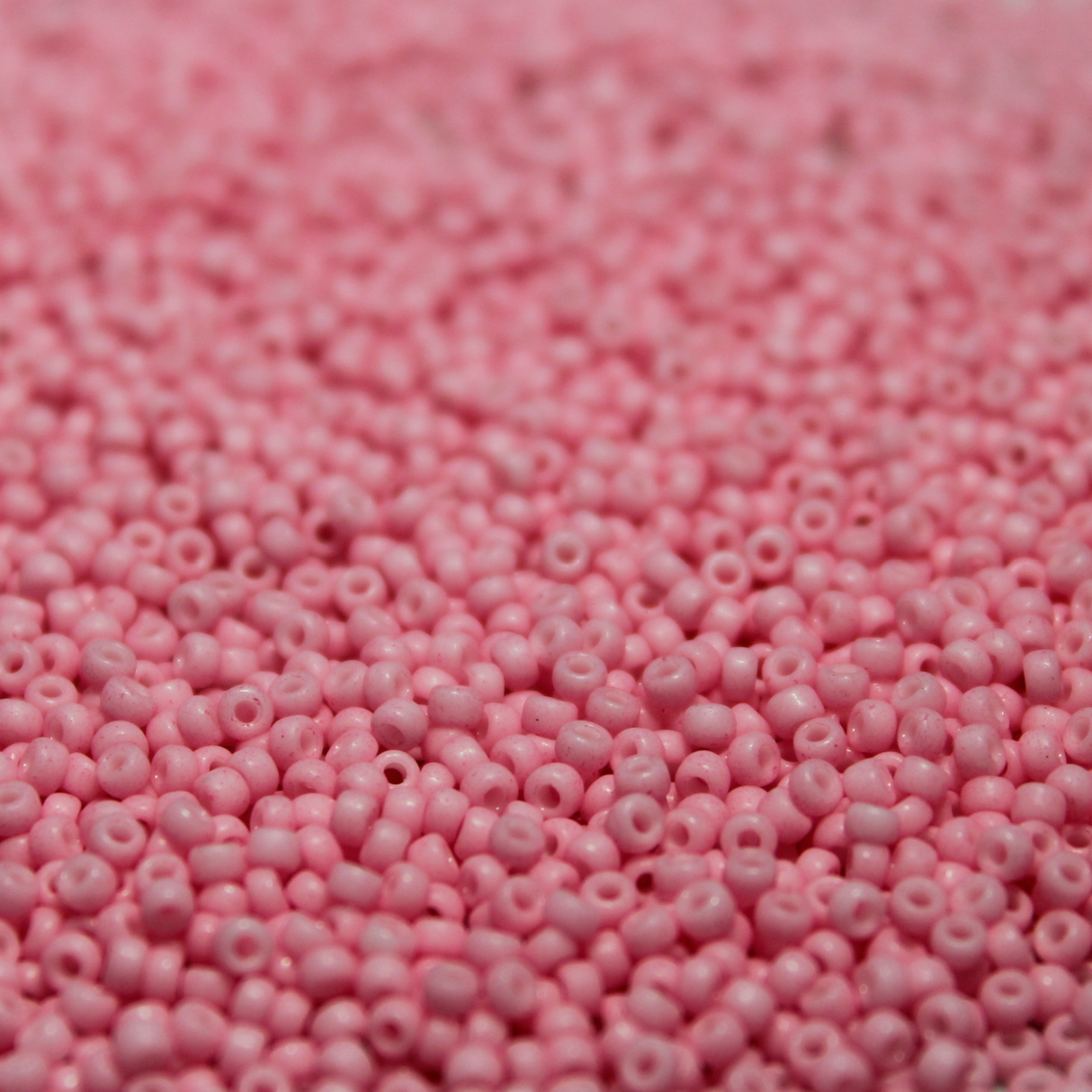 Semi-Matte Dyed Tickled Pink ~ 11/0 JSB F415D