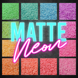 11/0 Opaque Matte Neon Set #12
