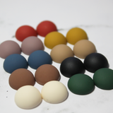 14mm Matte Round Cabochons - Gem Pack #9