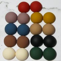 14mm Matte Round Cabochons - Gem Pack #9