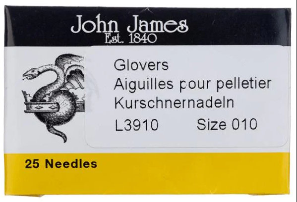 Now lower price! John James Glovers Needles - Size 10 - JG10