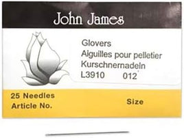 John James Glovers Needles - Size 12 - JG12