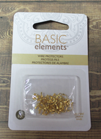 .56mm Gold Plated Wire/Thread Guards - 50 pieces