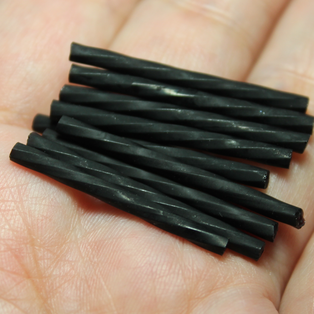 30mm Twist Bugles - Matte Black - T30TM