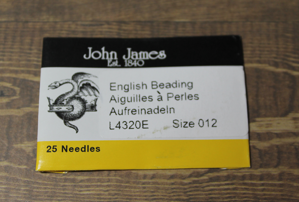 John James Beading Needles - 12 Longs - JL12