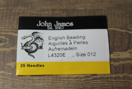 John James Beading Needles - 12 Longs - JL12