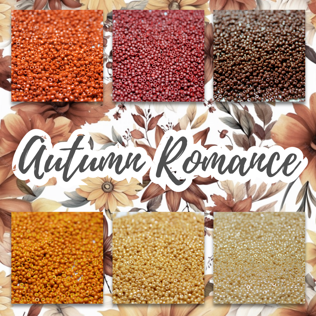 6 tube Autumn Romance  -  11/0 Set S1