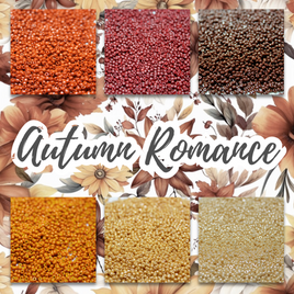 6 tube Autumn Romance  -  11/0 Set D