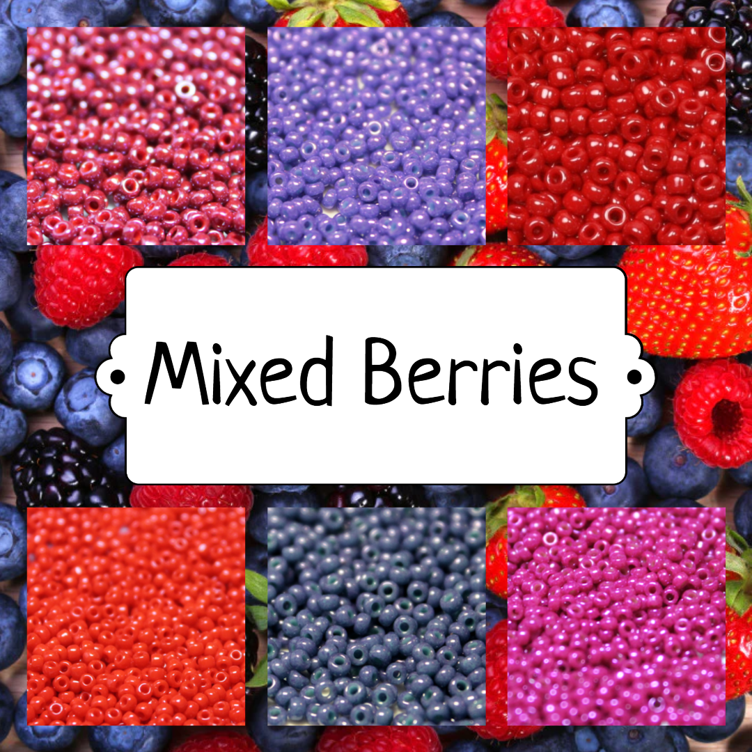 6 Tube Mixed Berries  - 11/0 Set I