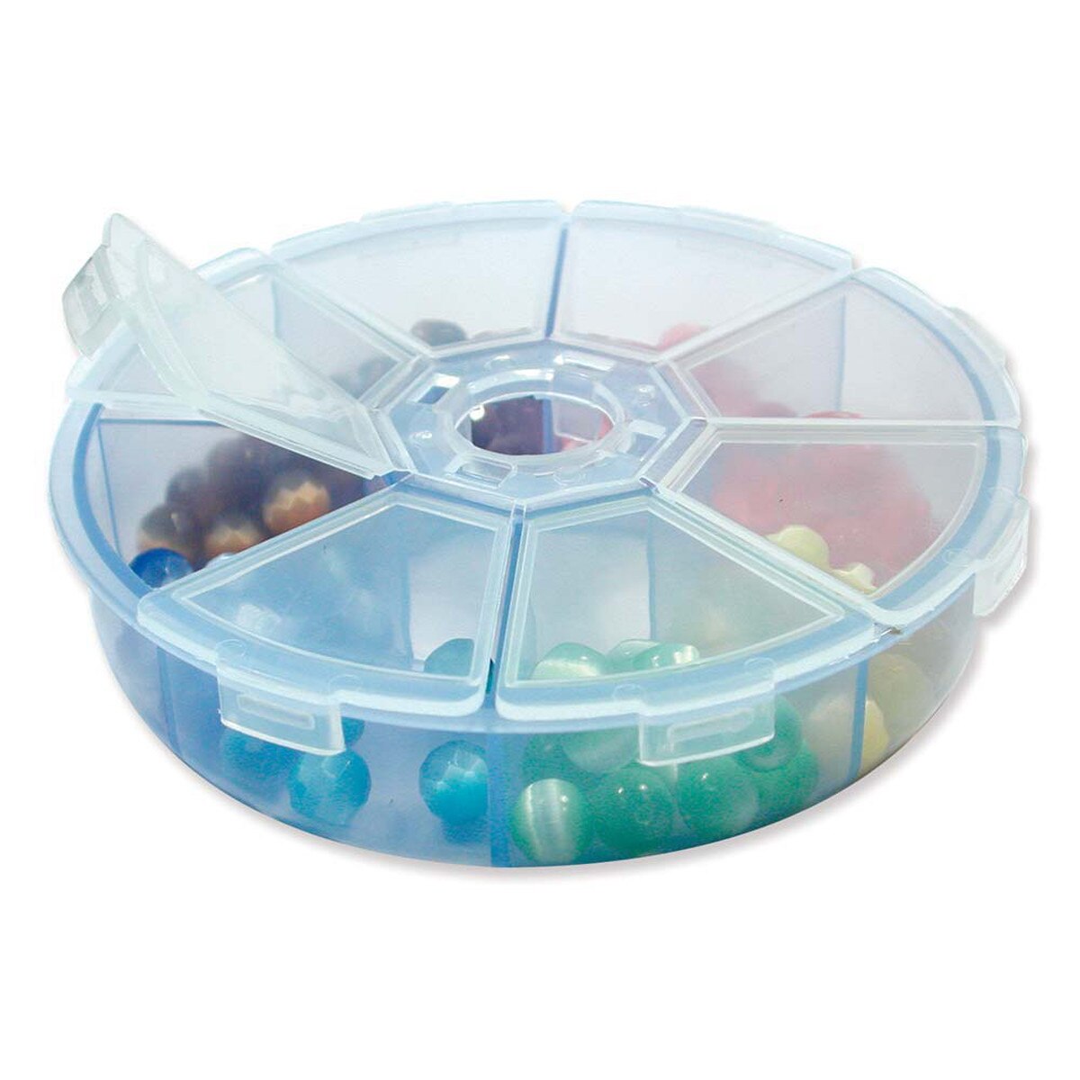 Special Buy  - ROUND PLASTIC ORGANIZER BOX