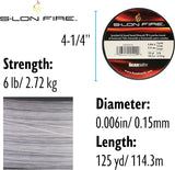 S-Lon Fire - 6lb, Crystal - 125 yards ~ SLF2