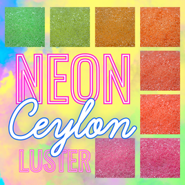 11/0 8 Tube Neon Ceylon Luster Set #11