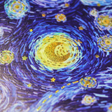 Faux Leather Sheet - Starry Night - 71