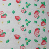 Faux Leather Sheet - Strawberry Fields - 48