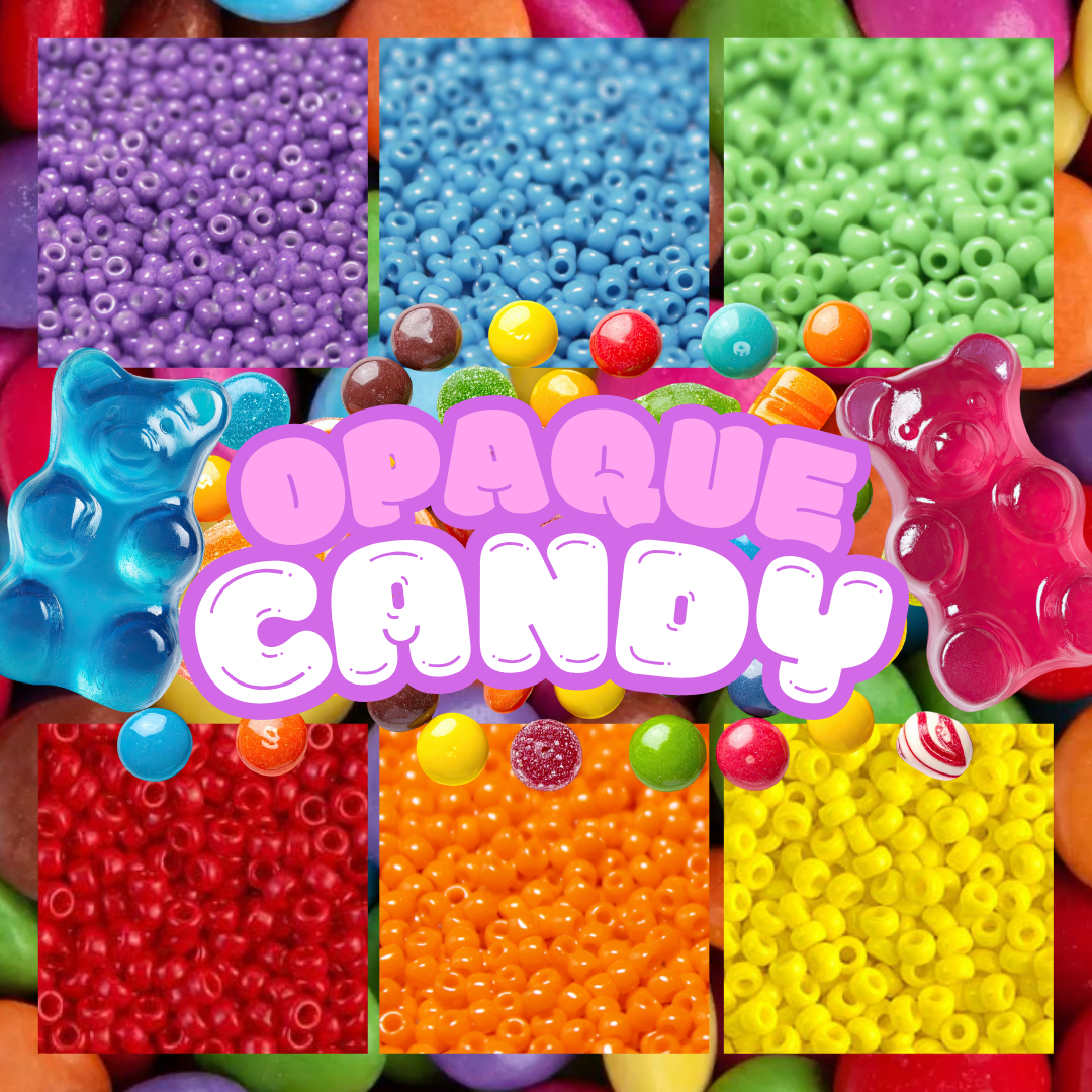 6 Tube Opaque Candy - 11/0 Set N
