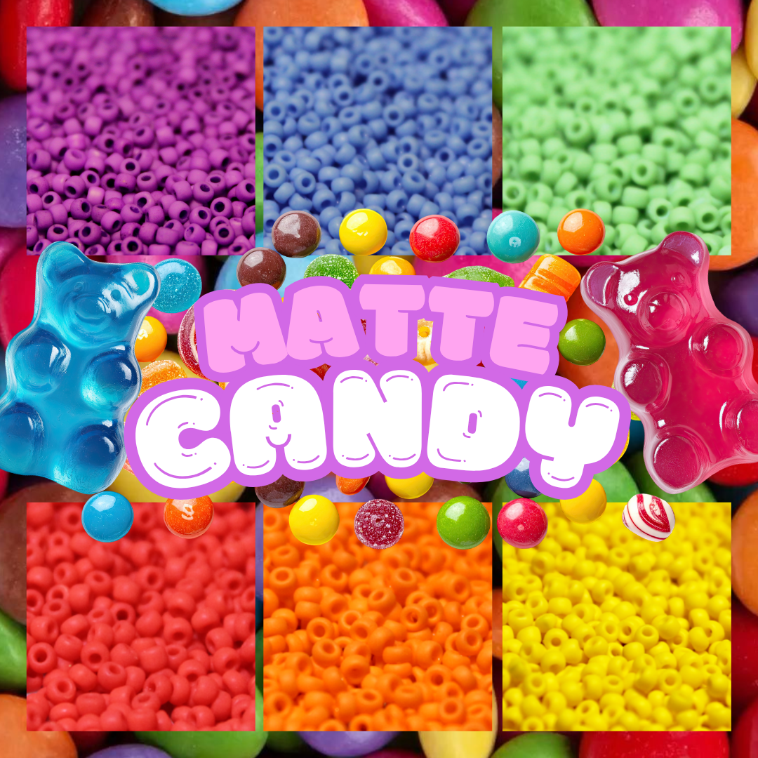 6 Tube Matte Candy - 11/0 Set O