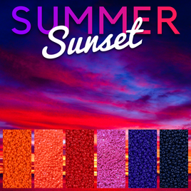 Summer Sunset Set - 15/0 Set G