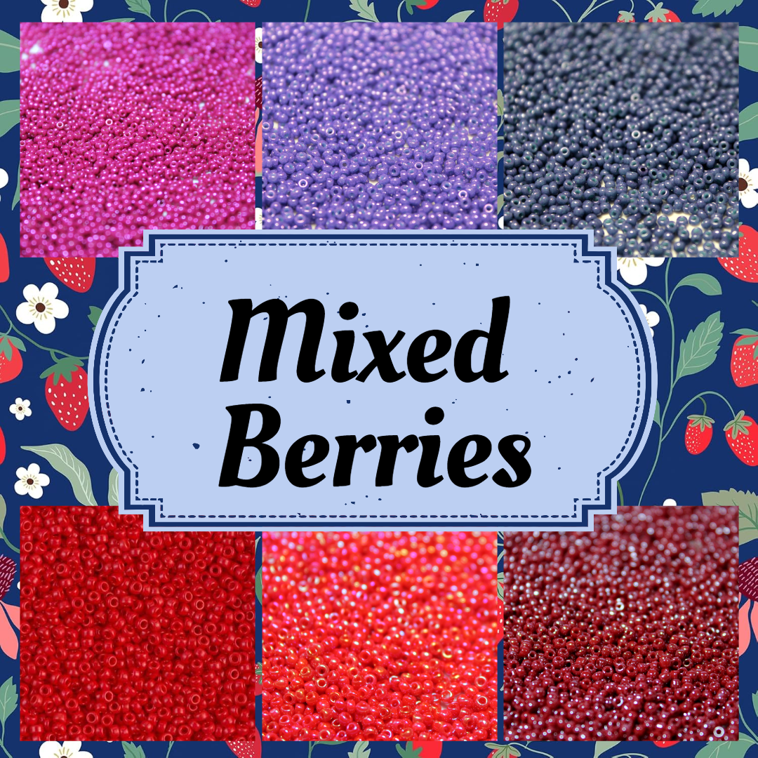 6 Tube Mixed Berries  - 11/0 Set I