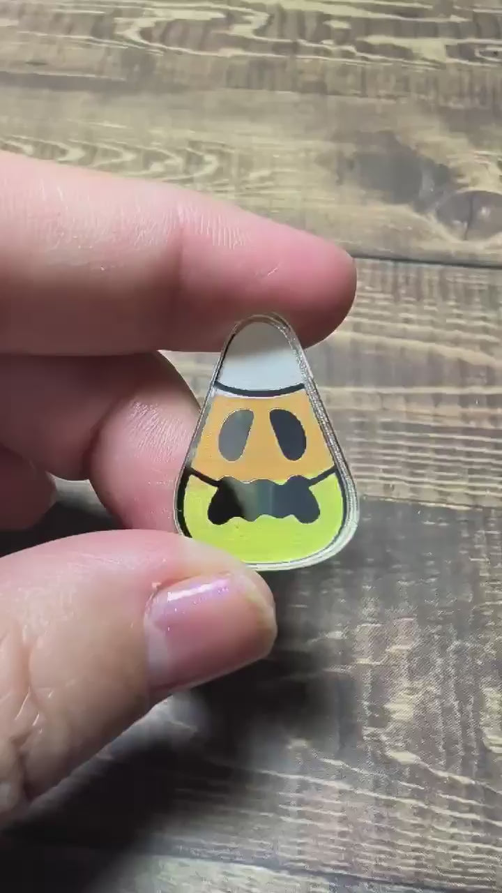 1" Jack O' Corn  Mirror Cabochons - P114