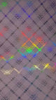 Faux Leather Sheet - Lilac Halo Plaid - 4