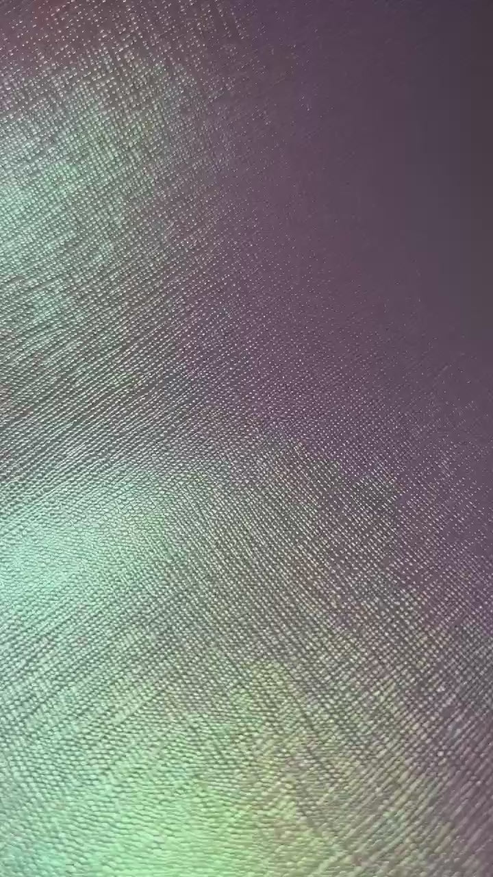 Faux Leather Sheet -  Lavender Rainbow Cross Pattern - 127