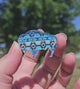 1x1.5" Water Tatanka Acrylic Mirror - S36