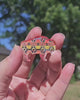 1x1.5" Fire Tatanka Acrylic Mirror - S33