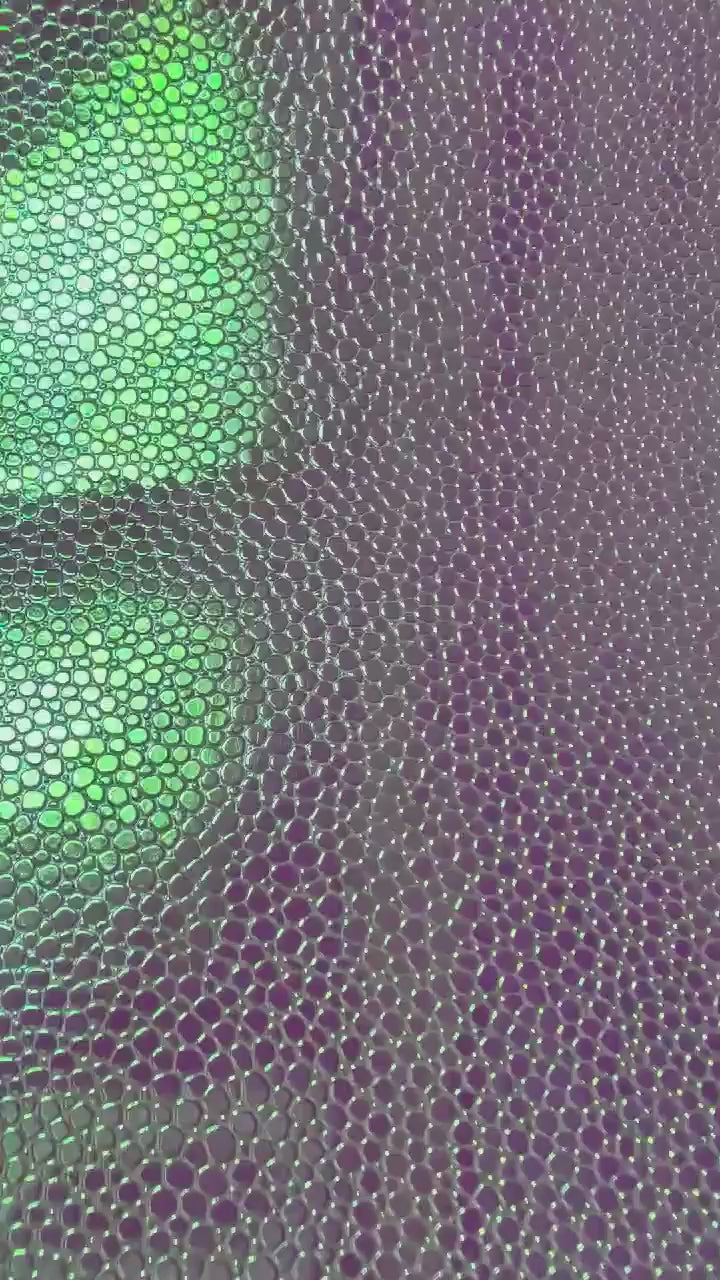 Faux Leather Sheet -  Purple Opalescence - 67