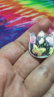 1" Butterfly Tulip Cabochon - S107