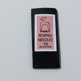 Pony Beading Needles - 10 longs - P10L
