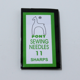 Pony Beading Needles - 11 sharps - P11S