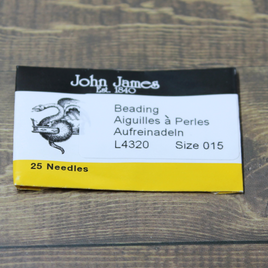 John James Beading needles - 15 Longs - JL15
