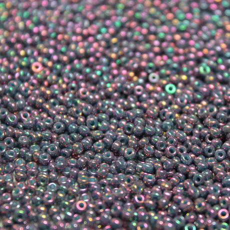 Opaque Purple AB ~ 11/0 JSB 317H Japanese Seed Beads