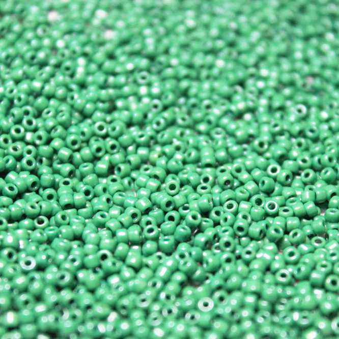 Opaque Dark Green ~ 11/0 JSB 411D