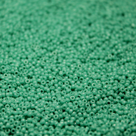 15/0 Japanese Opaque Turquoise Green - 412