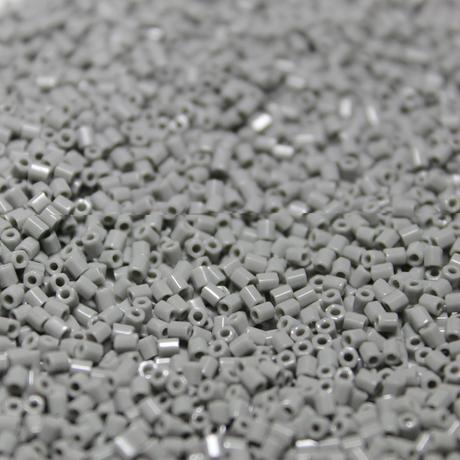 Opaque Gray ~ 11/0 HEX 416 Japanese Seed Beads