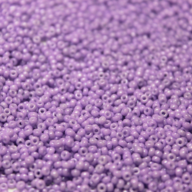 Opaque Dyed Lavender ~ 11/0 JSB  419 Japanese Seed Beads