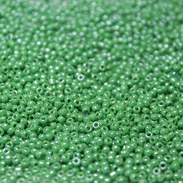 Opaque Green Luster ~ 11/0 JSB 431