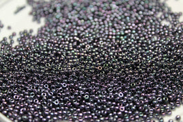 *** CLOSE OUT *** 11/0 Japanese Opaque Metallic Blackberry  - 451A