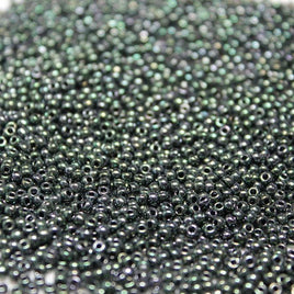 *** CLOSE OUT *** 11/0 Opaque Metallic Olive Green  - 453A