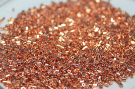 11/0 Hex Cut Metallic Copper Penny - 464D