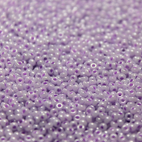 Dyed Lavender Ceylon Pearl ~ 11/0 JSB  534 Japanese seed beads