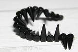 5x13mm Spike (24 pcs) Jet Black  ~ Spike 1