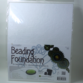 Beadsmith's Beading Foundation - 8 1/2x11" single sheet, White