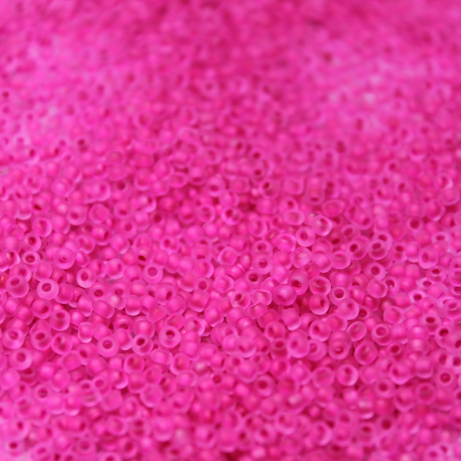 Frosted Neon Radical Raspberry ~ 15/0 JSB F209D