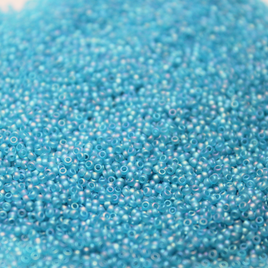 Frosted Transparent Aqua Blue AB ~ 11-JSB-F260