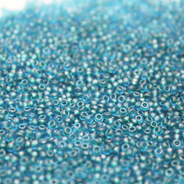 Frosted Blue Lagoon Sparkle ~ 11/0 JSB F323F