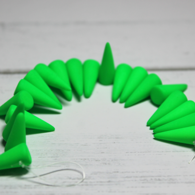 7x17mm Spike - Matte Neon Green ~ Spike 32