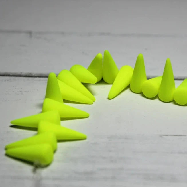 5x8mm Spike - Matte Neon Yellow ~ Spike 14